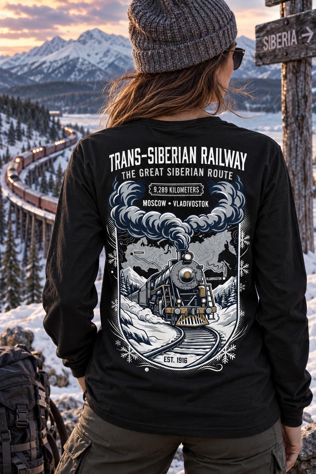 Siberia T Shirt - Etsy