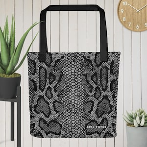 Snake Tote Bag - Etsy display picture 3