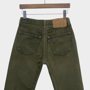 Levi&#39;s Jeans 501 Größe Taille 29 90er Jahre Vintage Levis 501-0193 Jeans Herren Denim Made in USA W29 L28.5