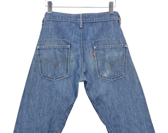 Levi's Engineered Jeans 28 ライトブルー Size 28x29.5 Vintage Levis Engineered Jeans Faded Blue Jeans