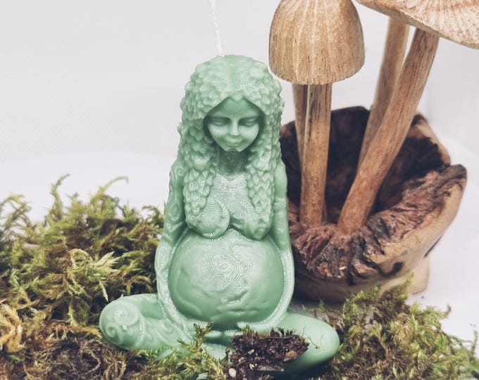 Gaia Earth Mother Ritual Candle