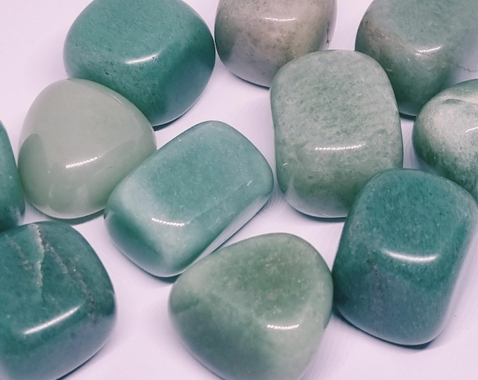 Green Aventurine Tumbled Stone, Gemstone
