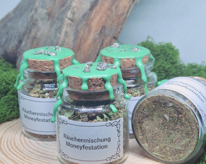 Incense blend Moneyfestation - attract wealth and abundance