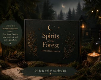 Spirits of the Forest Adventskalender | Vorbestellung | Limitiert auf 20 Stück | Waldmagie & Verbundenheit