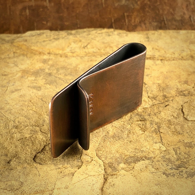 Mountain Money Clip, Engraved Money Clip, Mountain Range Landscape