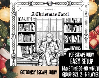 A Christmas Carol Escape Room, GIOCO DI FESTE PDF