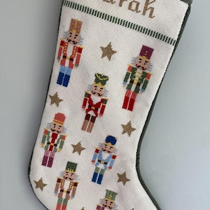 Needlepoint Stocking Finishing Service -  6-8 weeks