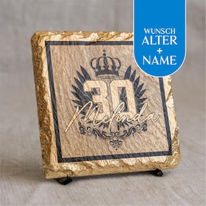 Geburtstagsgeschenk 30. GEBURTSTAG GESCHENK | PERSONALISIERTES Geschenk 30. Geburtstag Gold | Geldgeschenk 30. Geburtstag