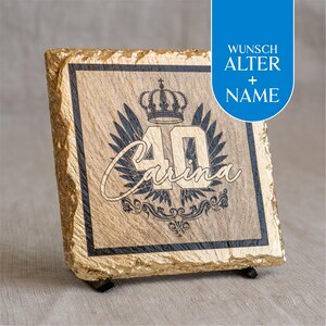 Geburtstagsgeschenk 40. GEBURTSTAG GESCHENK | PERSONALISIERTES Geschenk 40. Geburtstag Gold | Geldgeschenk 40. Geburtstag