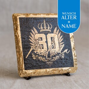 GESCHENK 30. GEBURTSTAG Geburtstagsgeschenk | PERSONALISIERTES Geschenk 30. Geburtstag Gold | Geldgeschenk 30. Geburtstag