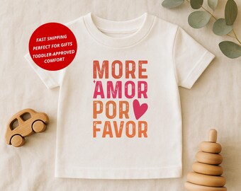 Chemise Saint-Valentin pour tout-petit, t-shirt pour enfant, chemise pour toujours le genre d'amour, cadeau de la Saint-Valentin pour tout-petit, t-shirt pour enfant coeur doux, taille 2T-5T