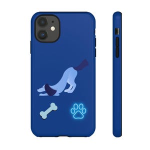 Blue Dog Phone Case, Tough Cases for Pet Lovers, Cute Animal Gifts, Dog Mom Accessories, Unique Phone Cover