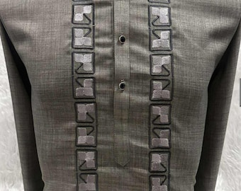 MODERN BARONG - Graphite Gray