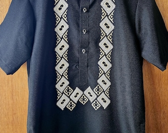 MODERN BARONG Tagalog - Short Sleeves