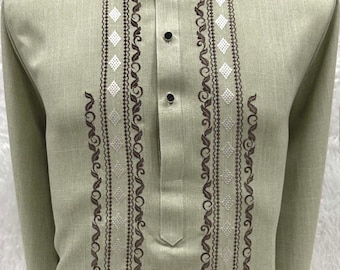 MODERN BARONG - Light Sage
