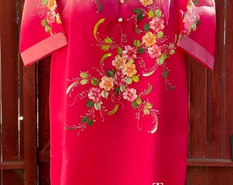 BARONG DRESS - Organza with lining