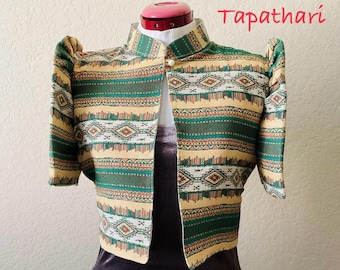 FILIPINIANA ETHNIC BOLERO - XSmall