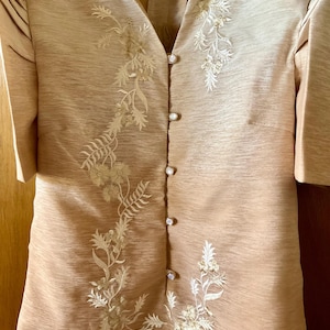 Filipiniana BARONG DRESS - Jusilyn w/ Lining