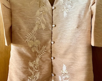 Filipiniana BARONG DRESS - Jusilyn w/ Lining