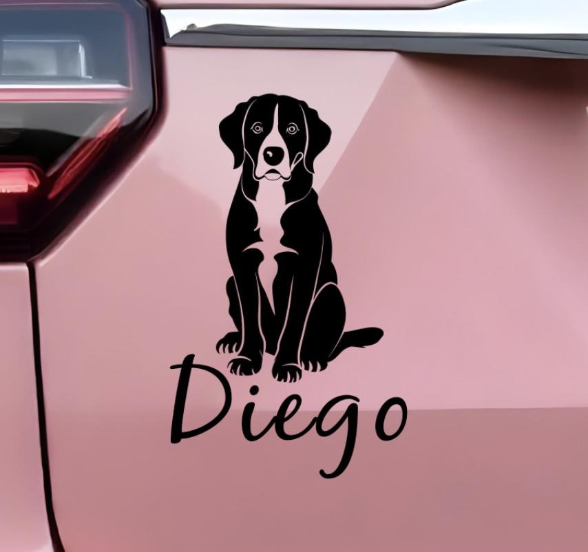 Insegna di sicurezza auto miglior cane a bordo del mondo - Labrador