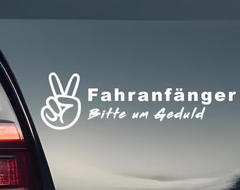 New driver sticker, passed driving test AutoSticker