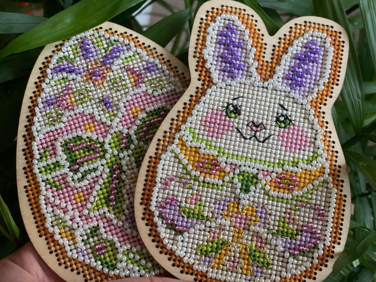 Two Charming Easter Eggs Cross Stitch Pattern, Embroidery Pattern ...