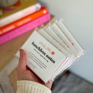 Colorful Lunchbox Notes: Encouraging Affirmation Card Set for Kids, School Lunch Notes, Positive Lunchbox Notes, Affirmations for Kids image 12