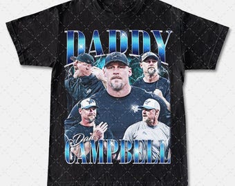 Vintage Daddy Dan Campbell Tee, Funny T-shirt, Graphic Tee, Meme Shirt