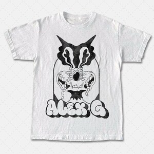 Vintage 90s Alex G Tee, Alex G Metal T-shirt, Graphic Tee, Pop Culture Shirt image 2