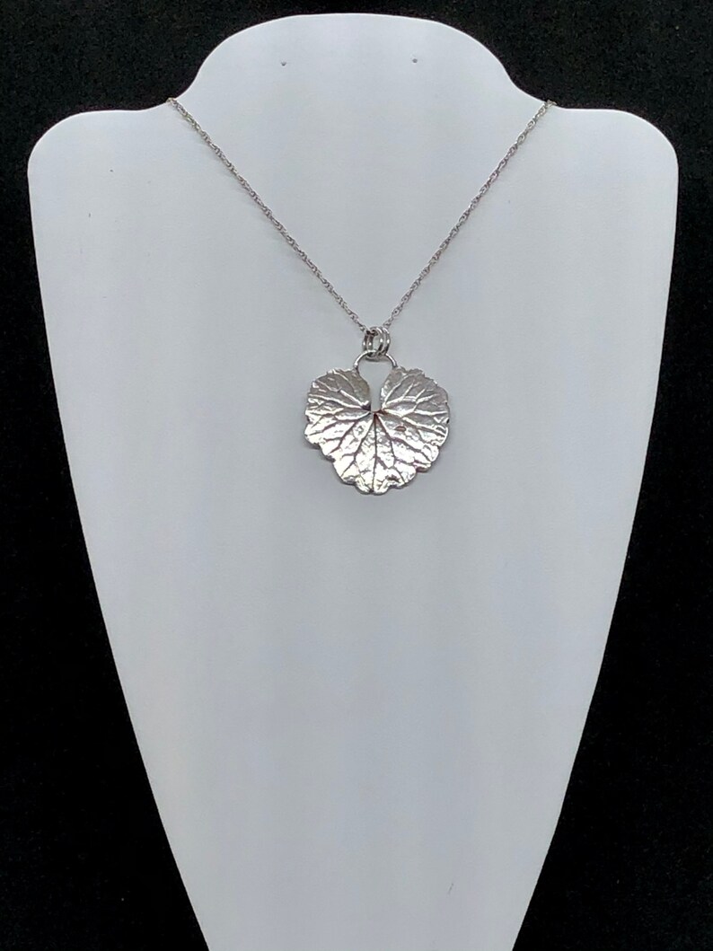 Fine Silver Heart-Shaped Pendant