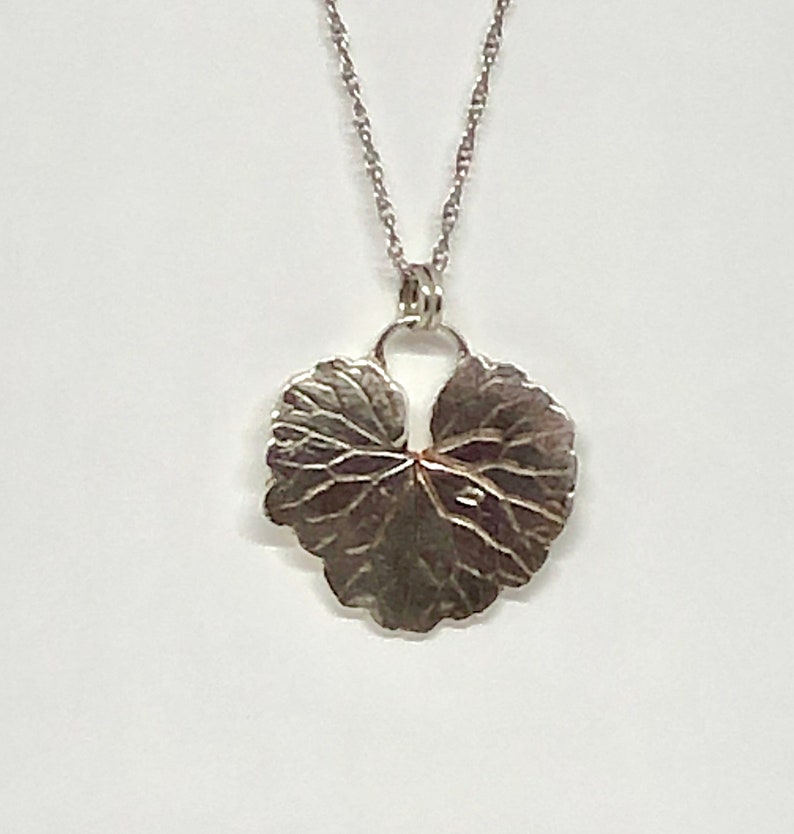 Fine Silver Heart-Shaped Pendant