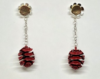 Dawn Sequoia Earrings - Red