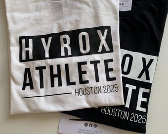 HYROX T-Shirt mit Name & Stadt | T-Shirt