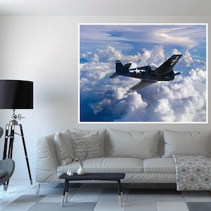 WWII Grumman F6F Hellcat Over the Pacific Signed Limited Edition Photographic Print