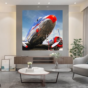1930s Douglas DC-3 Airliner Signed Limited Edition Photographic Print