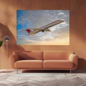 Delta McDonell-Douglas MD-88 Airliner Signed Limited Edition Photographic Print