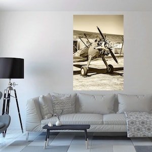 1930s Boeing Model 75 Stearman Continental R-670 Engine Signed Limited Edition Photographic Print