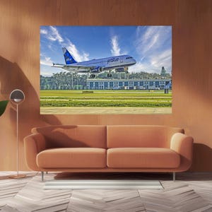 JetBlue Airbus A320 Signed Limited Edition Photographic Print
