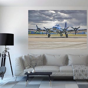 Boeing B17G Flying Fortress Signed Limited Edition Photographic Print
