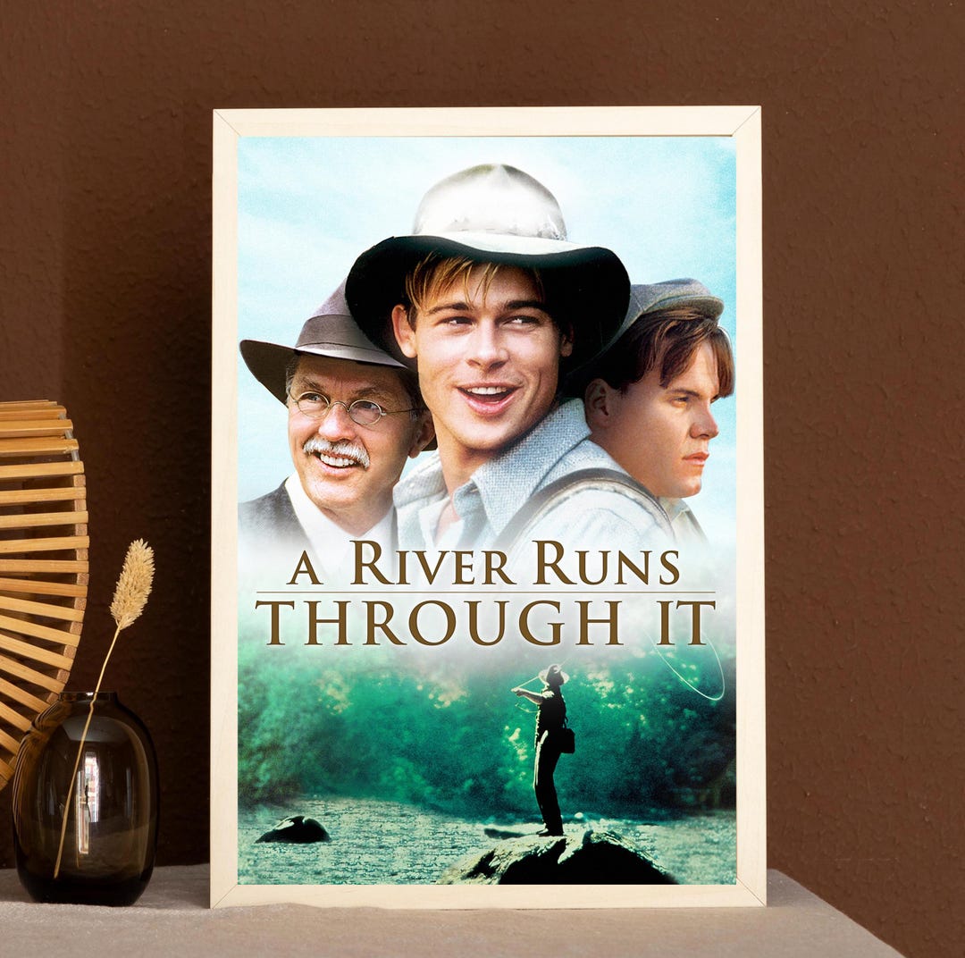 A River Runs Through It Movie Poster, Canvas Print, Movie