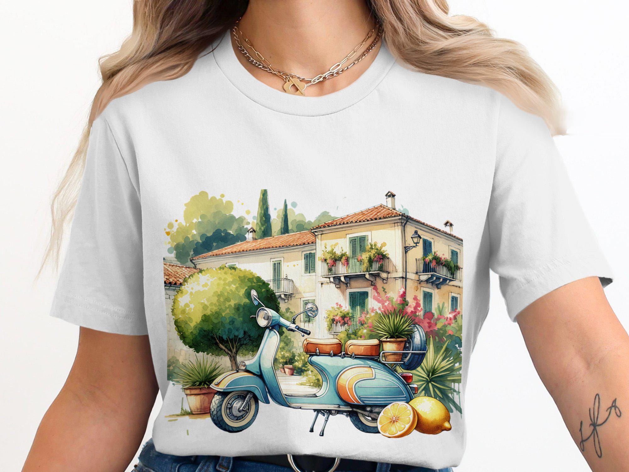 Vespa T Shirt - Etsy