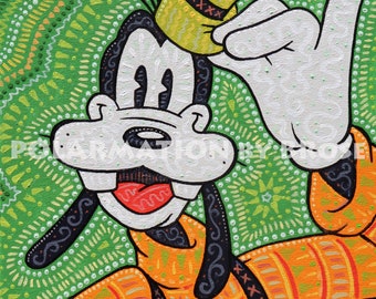 PRINT of Classic Goofy, Disney Art, Fan Art