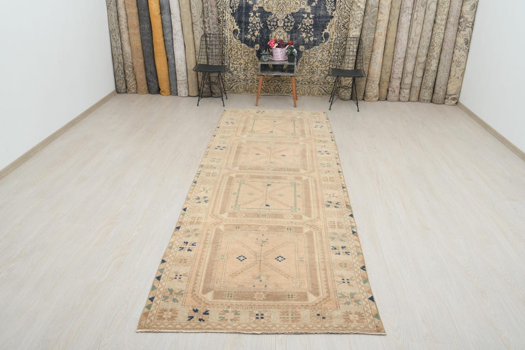 4x12 Rug, 4x12 Runner Rug, 4x12 Entry Rug, 4x12, Runner Rug, Wool ...