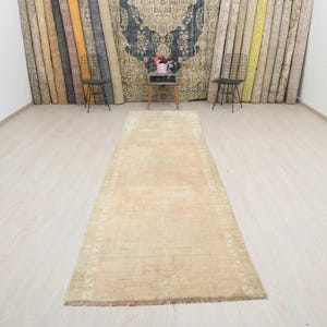Custom Rug, Vintage Runner Rug, Runner Rug, Boho Rug, Kitchen Rug, Oriental Rug, Antique Rug, Turkish Runner Rug, Oushak Runner Rug, B-3312
