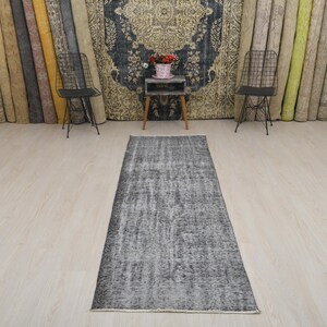 Hallway Rug, Handmade Rug, Vintage Runner Rug, Runner Rug, 3x9 Rug, 3x9 Runner Rug, 3x9 Turkish Rug, Oushak Runner Rug,Entry Rug,Rug, B-3221