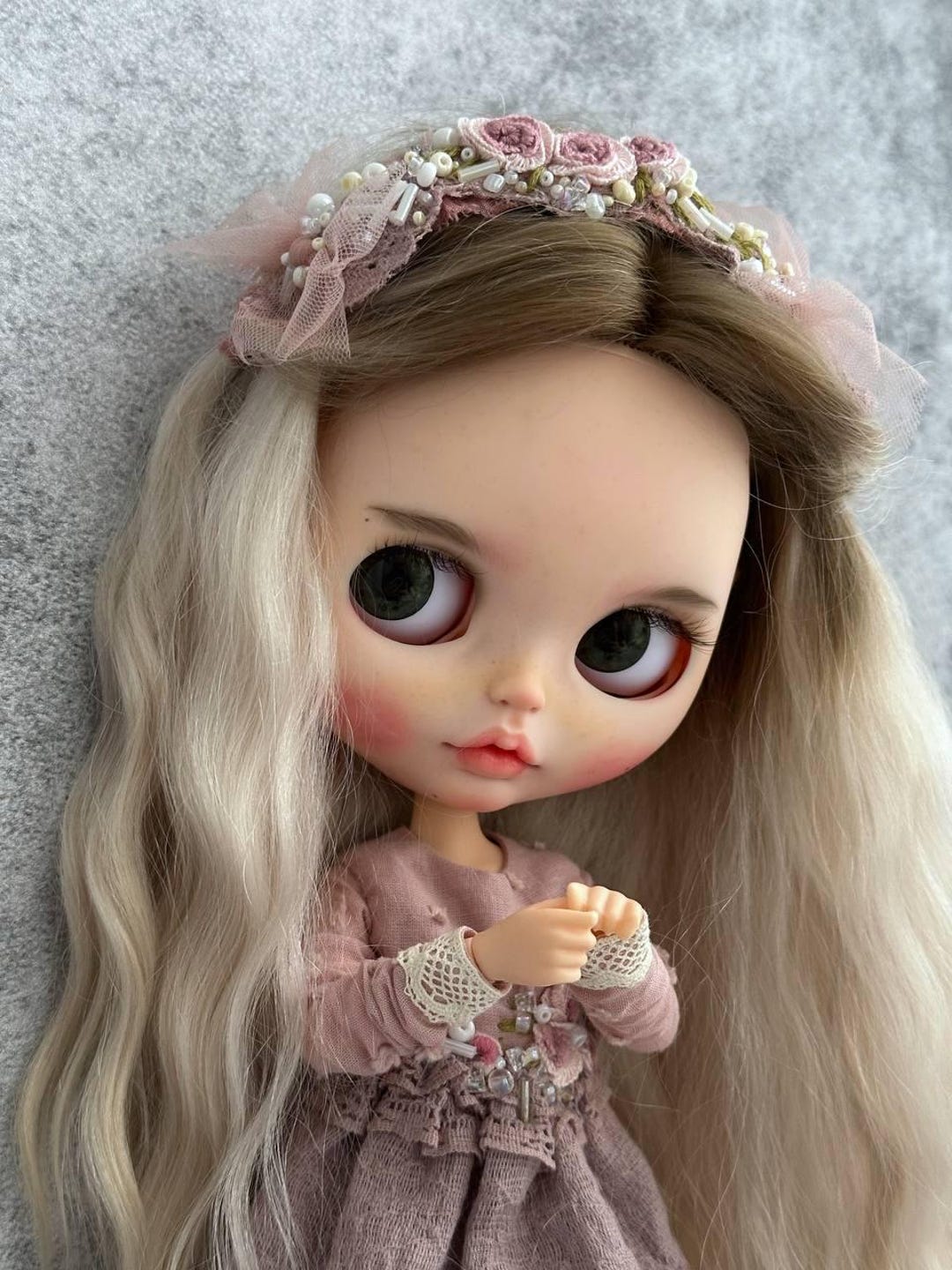Beautiful Blythe Doll. Custom Blythe. OOAK Doll, TBL Blythe, Art  display picture 1