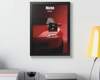 Mazda Miata Poster – Lightweight Sports Car Wall Art, Digital Download (10x15 Print)