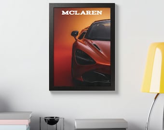 McLaren 720S Poster – Digital Download, Printable Supercar Wall Art