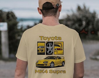 Toyota MK4 Supra graphic tee | MKIV Supra car shirt