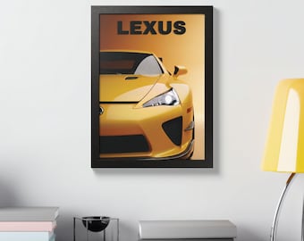 Lexus LFA Poster – Exotic Supercar Wall Art, Digital Download (10x15 Print)